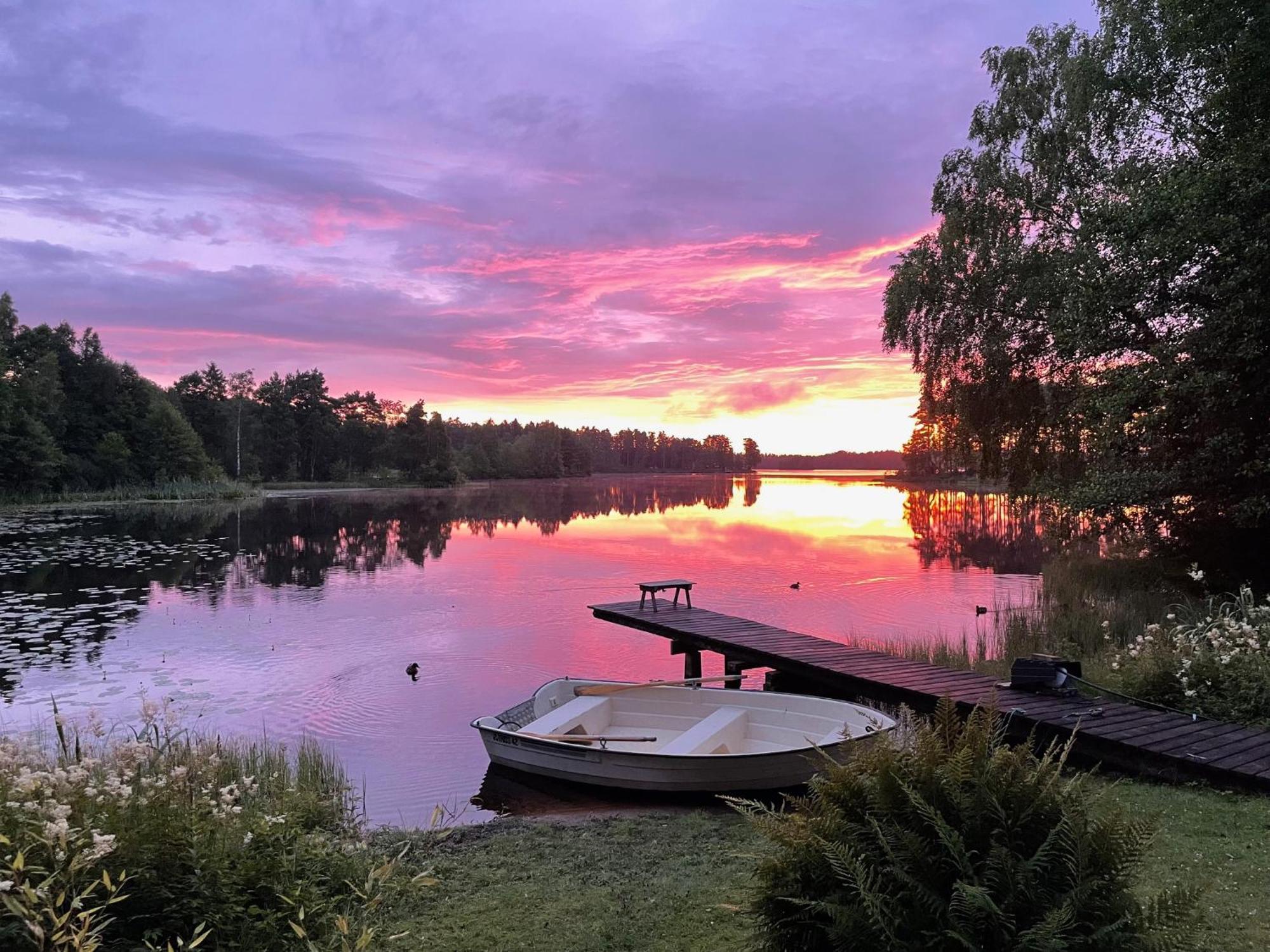 Naturskoent Boende Vid Sjoe Skånes Fagerhult Zewnętrze zdjęcie