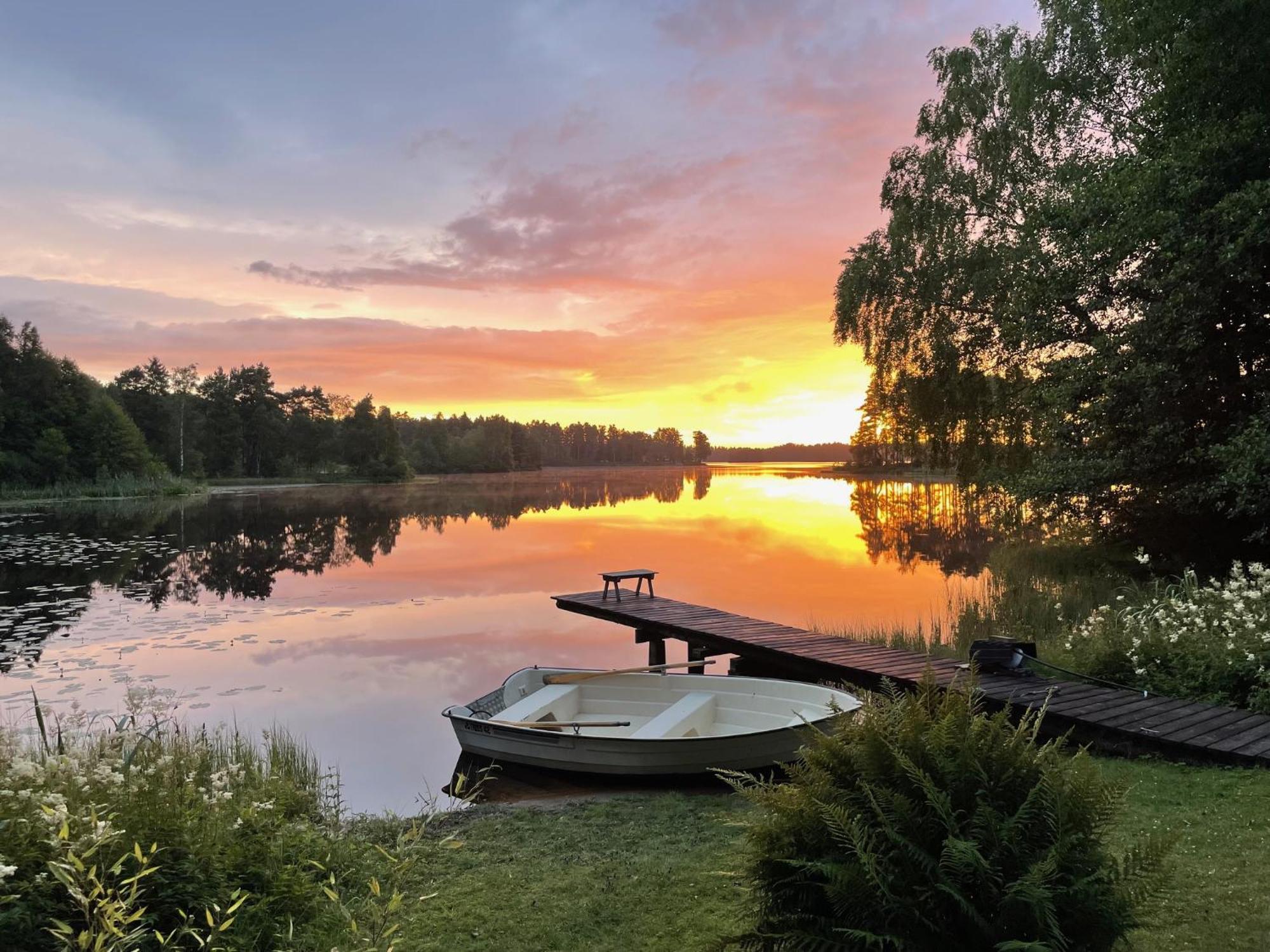 Naturskoent Boende Vid Sjoe Skånes Fagerhult Zewnętrze zdjęcie